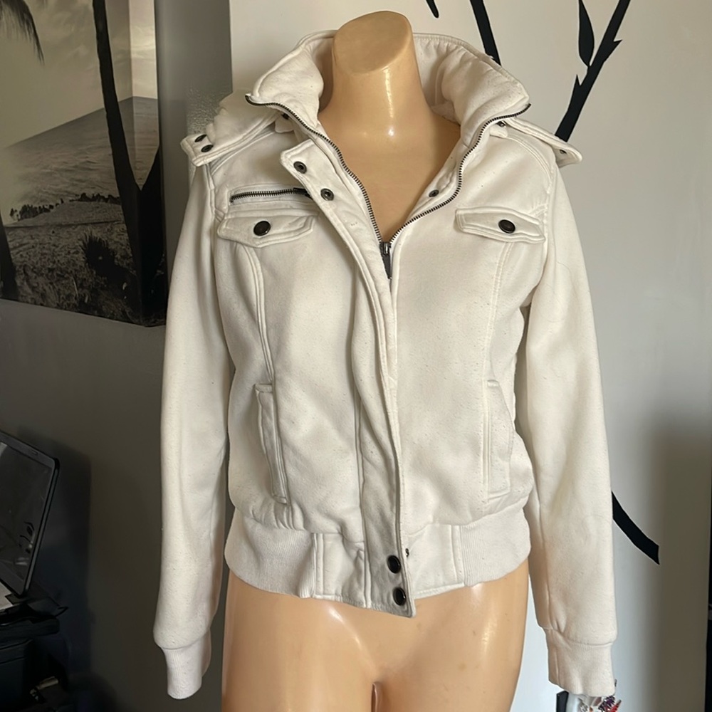 Juniors BONGO Fleece Lined Hooded Jacket (L)